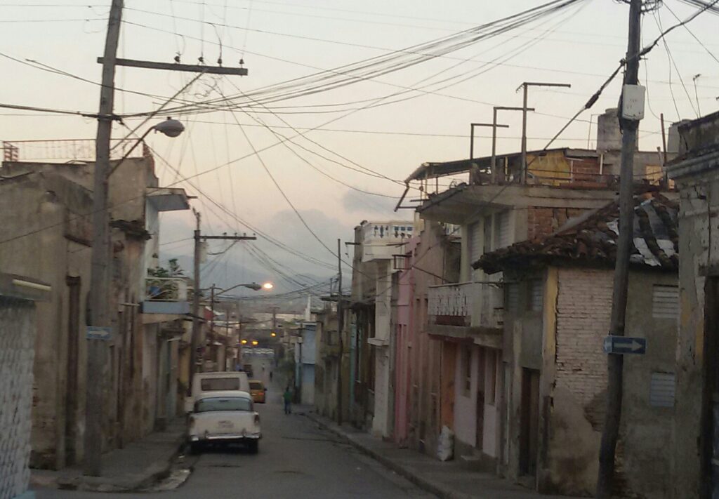 Santiago de Cuba, the Capital Afro Cuban culture, in the early morning.