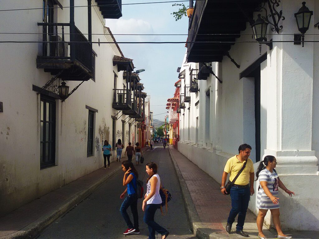 Street in Santa Marta
