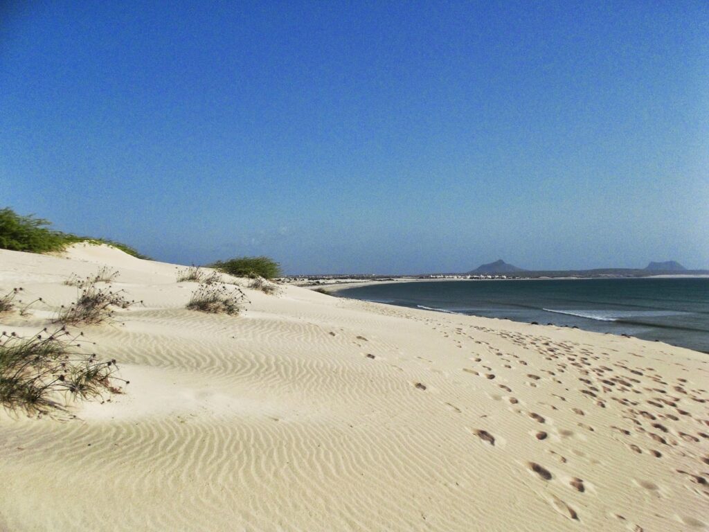Praia do Estoril on the island of Boa Vista, the world's most attractive heap of sand