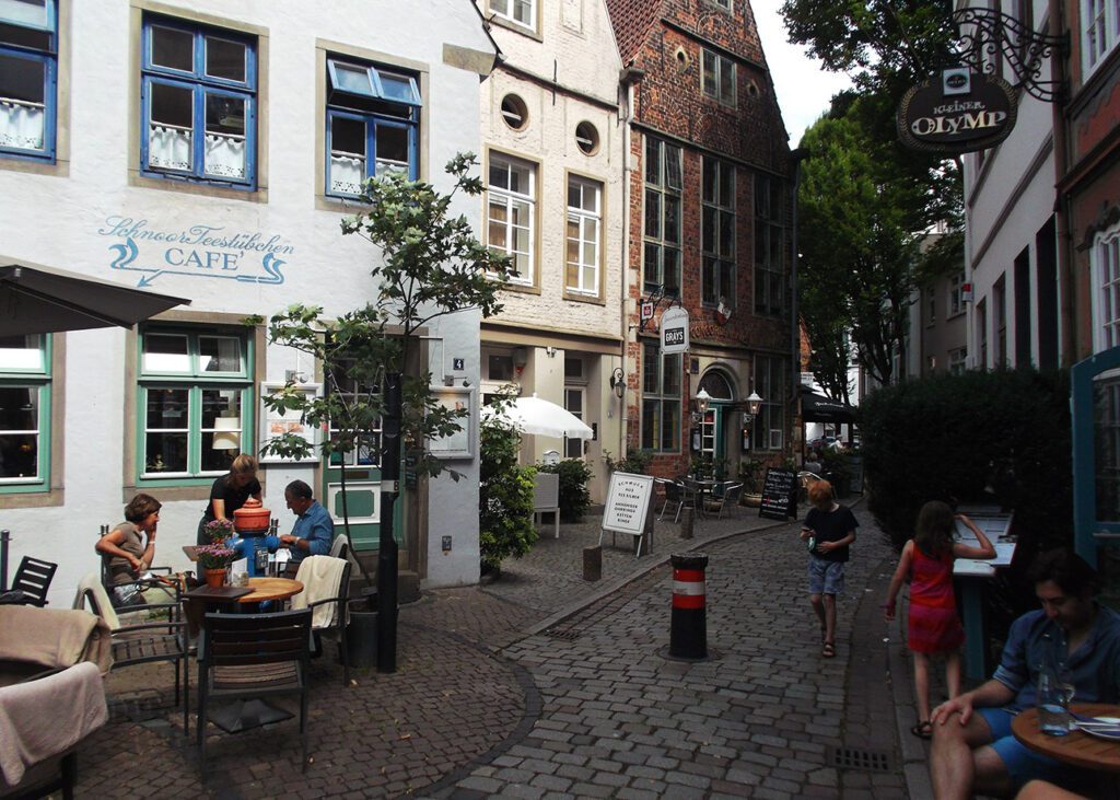 Schnoor neighborhood of Bremen