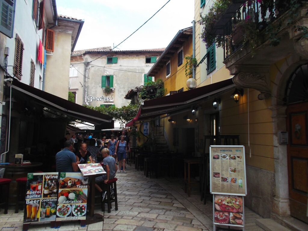 Taverns in POREC, Venice's Little Sister in Croatia
