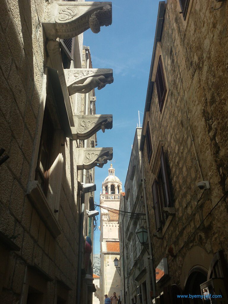 Gothic Architecture in Korcula