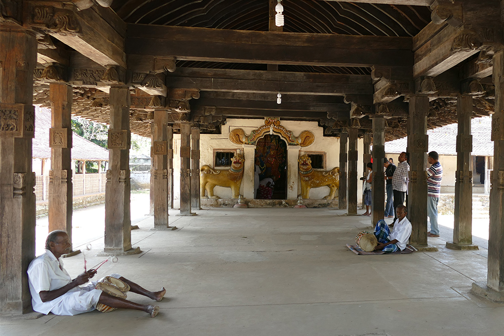 Temple in Embekke - Sri Lanka - Asia